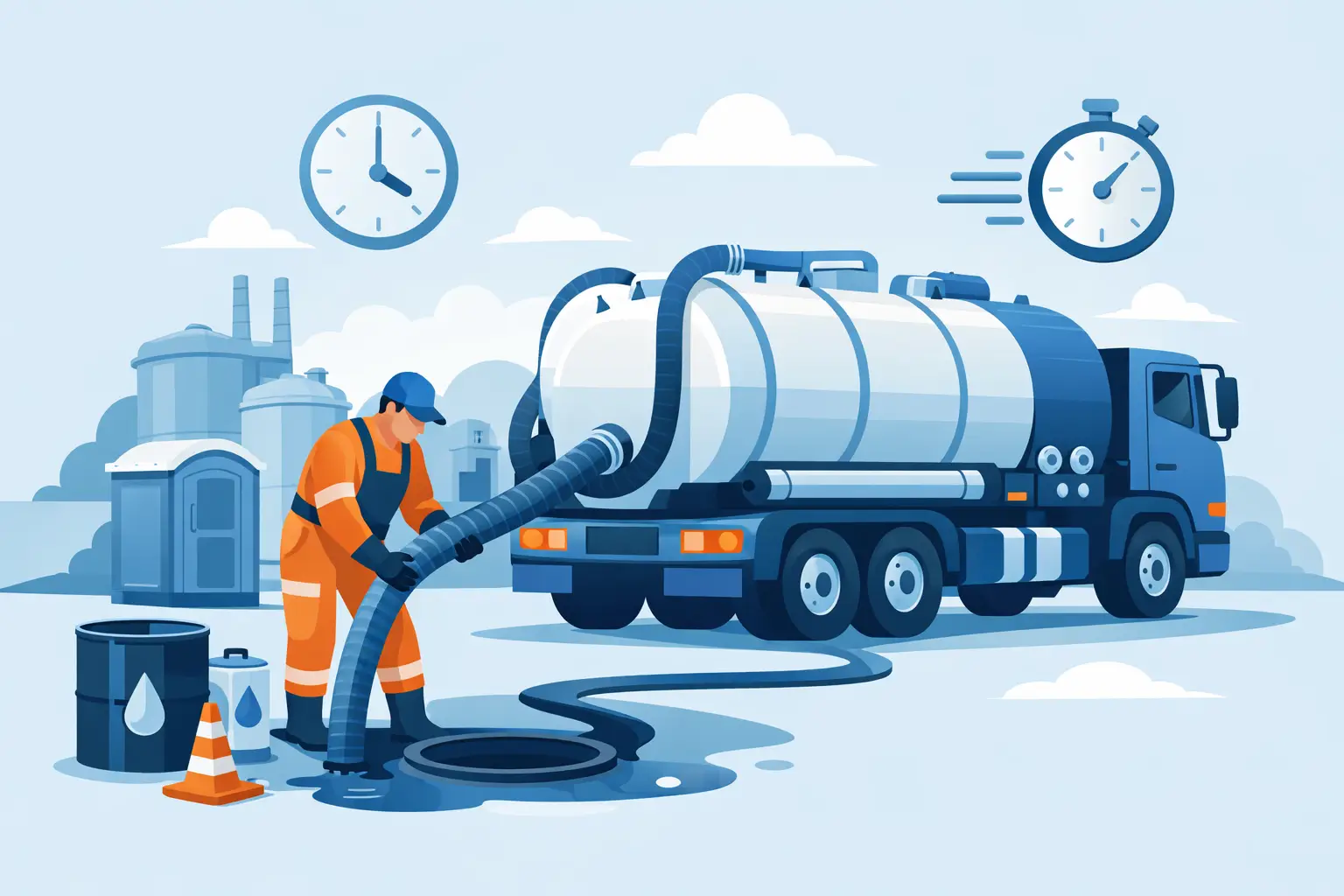 Liquid Waste Hauling for Jobs That Can’t Wait